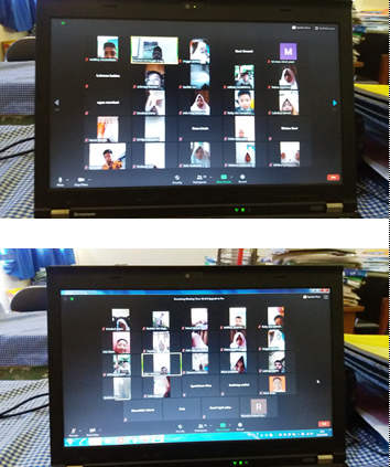 SMPN 1 Klampis, Pembelajaran secara Daring